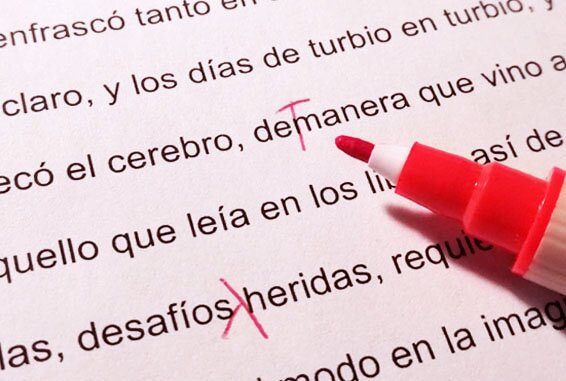 Corrección de textos corrección de textos